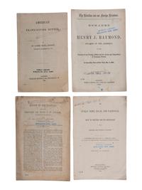 [CIVIL WAR]. A large group of war-era pamphlets on topics including politics, battles, foreign relations, debt, and the draft, comprising: