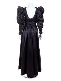Yves Saint Laurent Haute Couture Evening Dress, 1980s