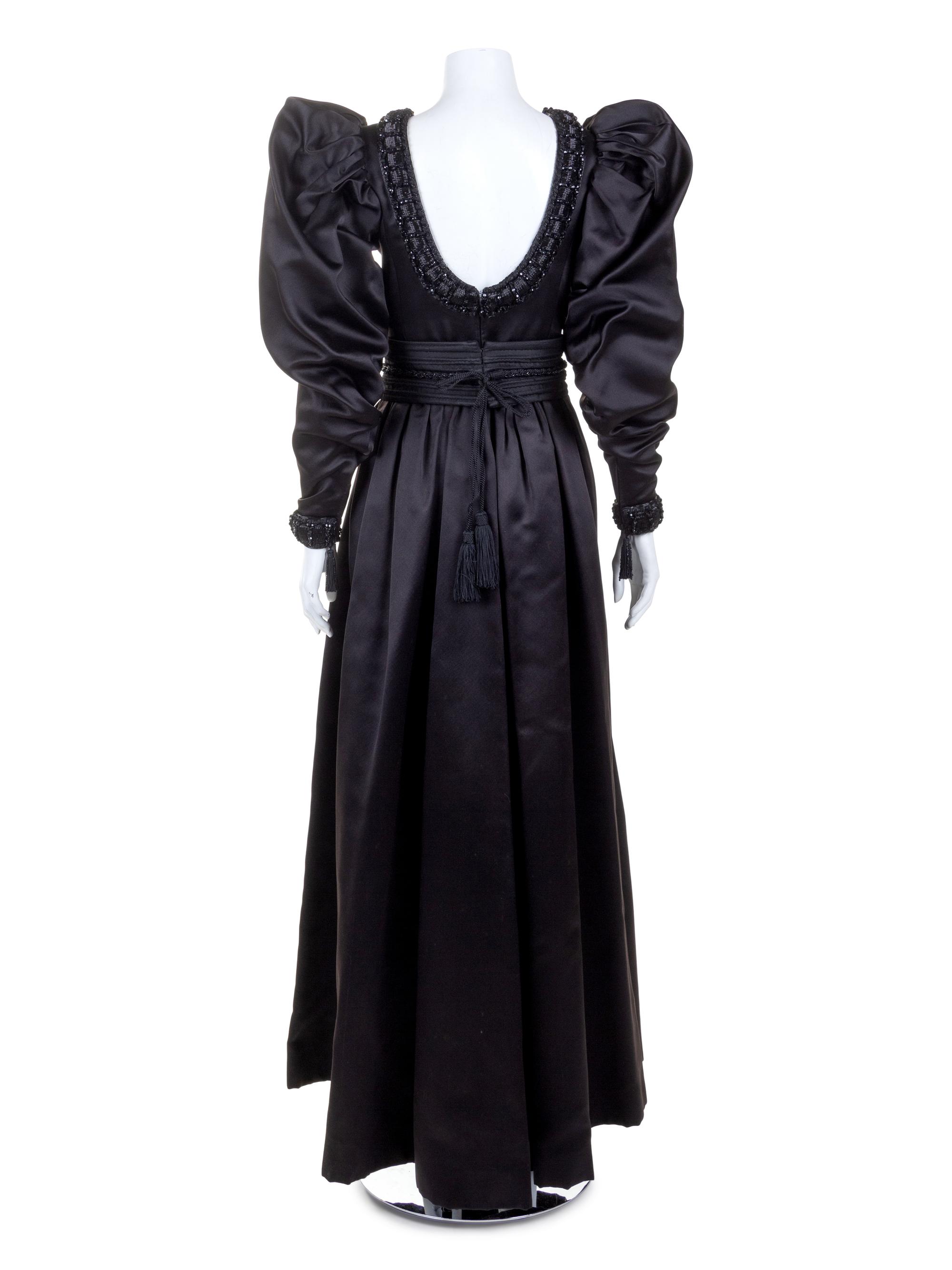 Yves Saint Laurent Haute Couture Evening Dress, 1980s