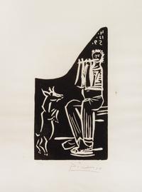 Pablo Picasso, (Spainish, 1881-1973), Faune et chevre, 1959