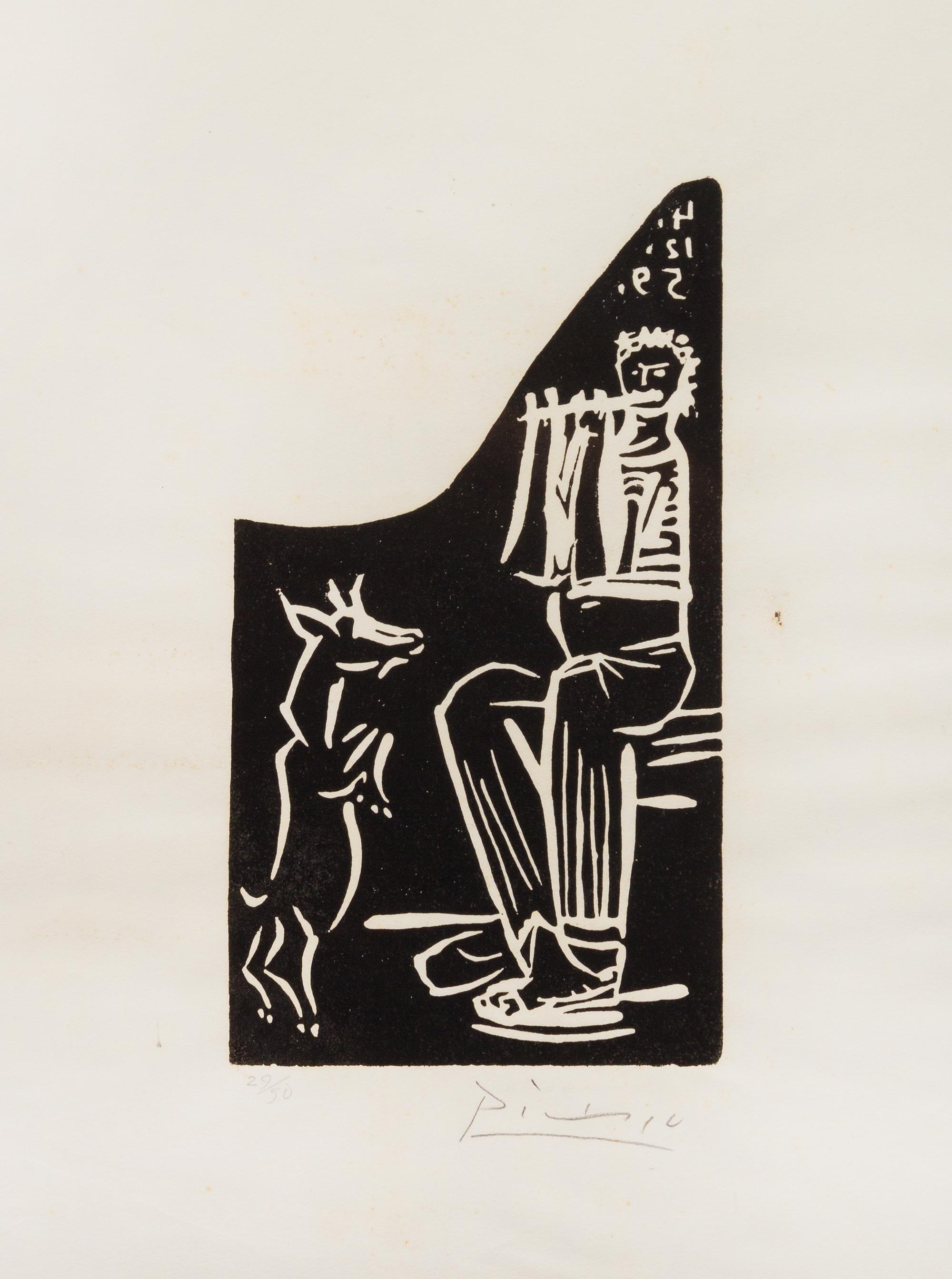 Pablo Picasso, (Spainish, 1881-1973), Faune et chevre, 1959