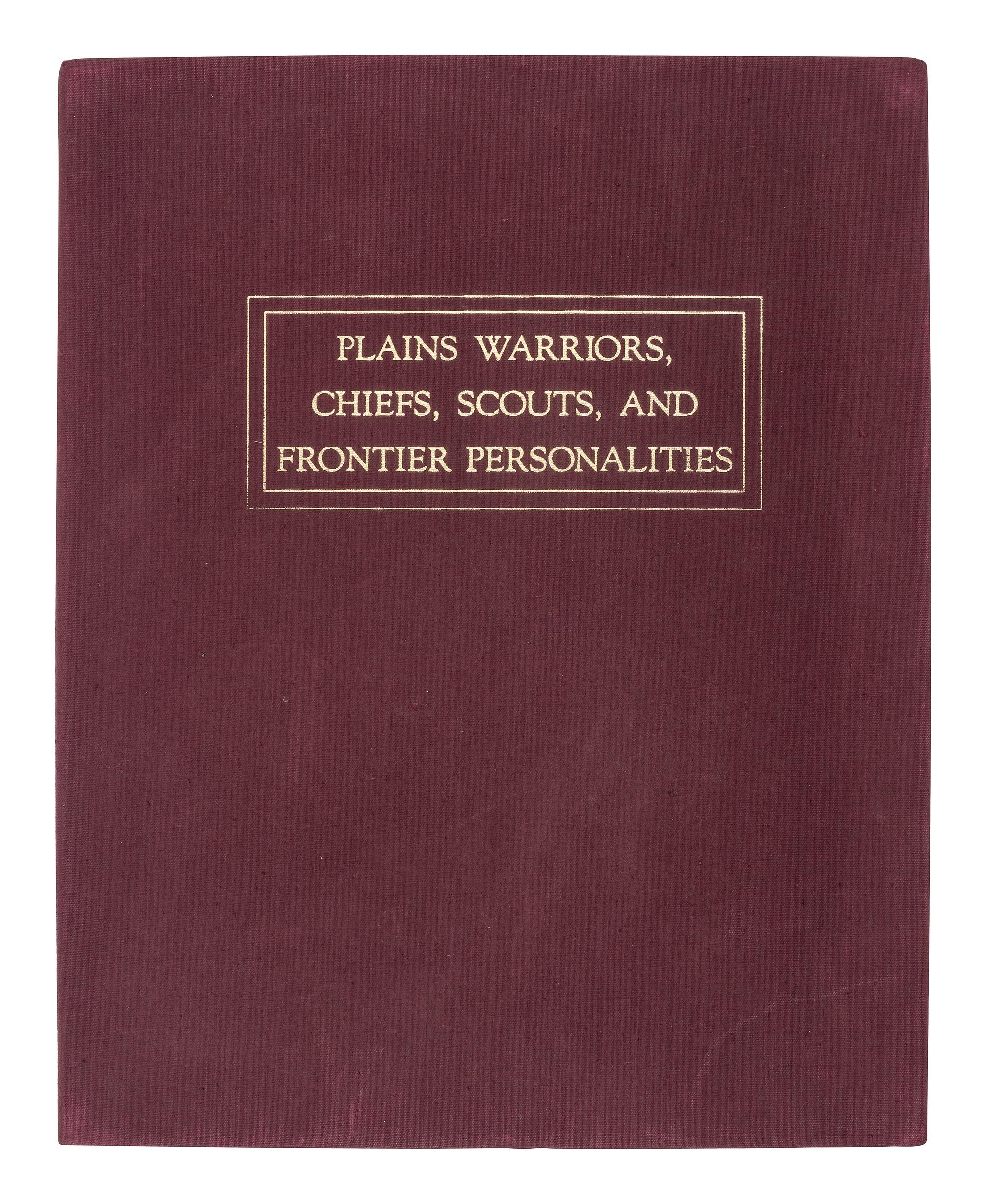 [WESTERN AMERICANA]. [BARRY, D.F., photographer]. A set of 3 portfolios containing photographs by D.F. Barry. Denver, CO: Paul H. Harbaugh, Denver Public Library, 1982.