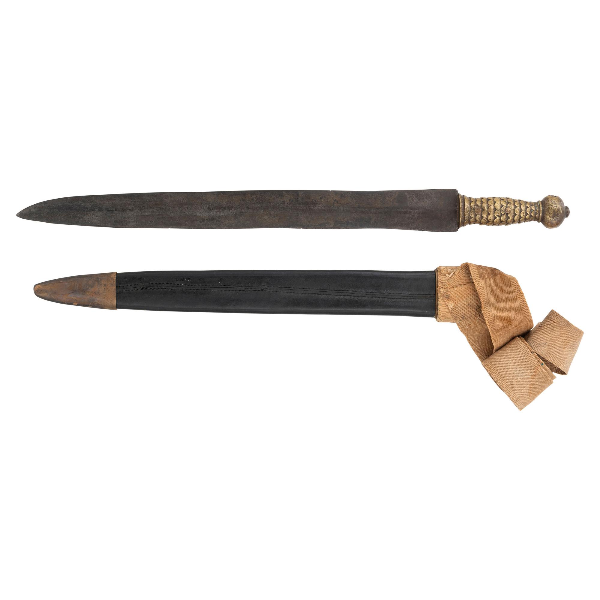 Confederate Variant Naval Cutlass attributed to Leech & Rigdon