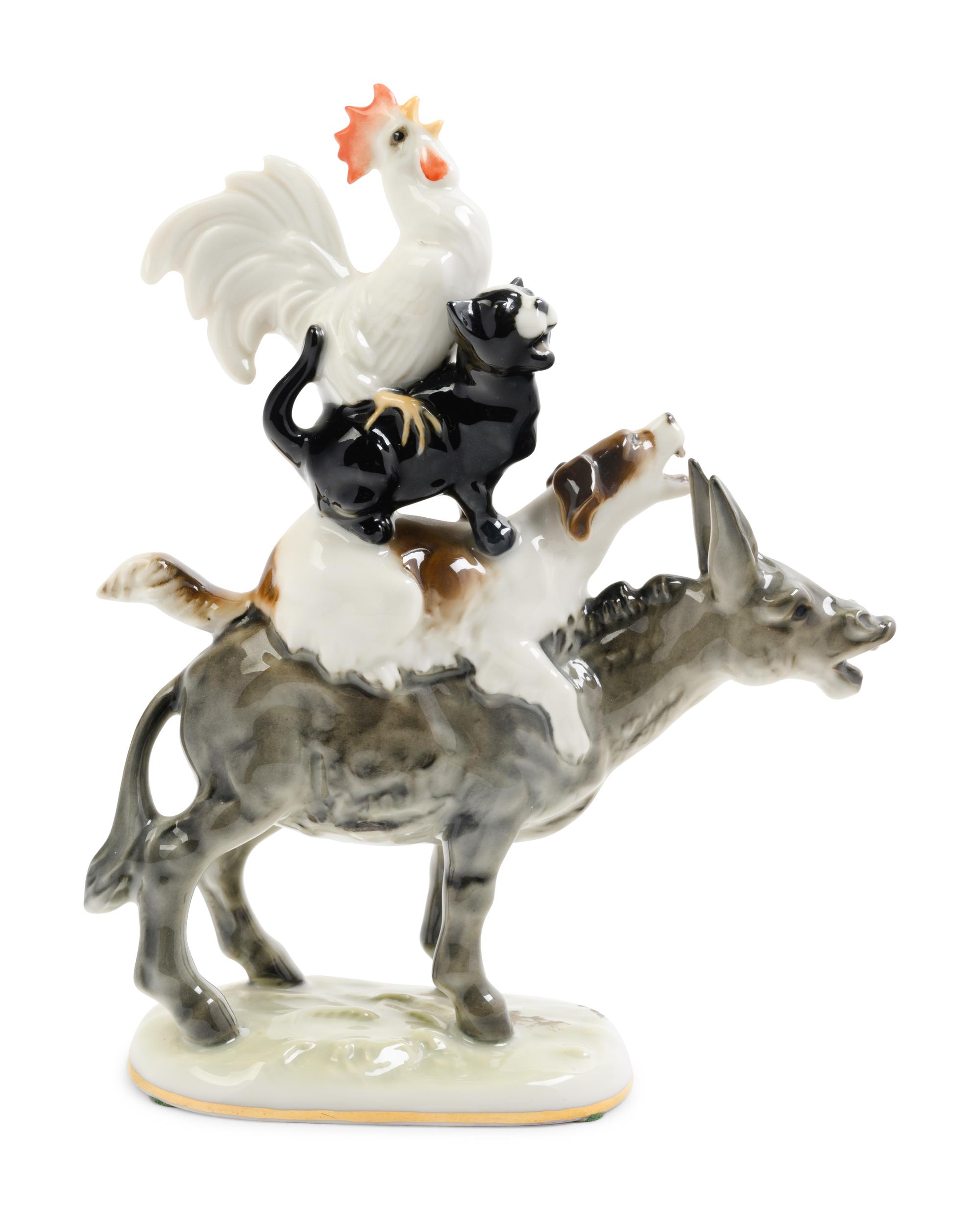 A Hutschenreuther Porcelain Figural Group