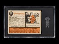 A 1962 Topps Mickey Mantle Baseball Card No. 200 (SGC Authentic),