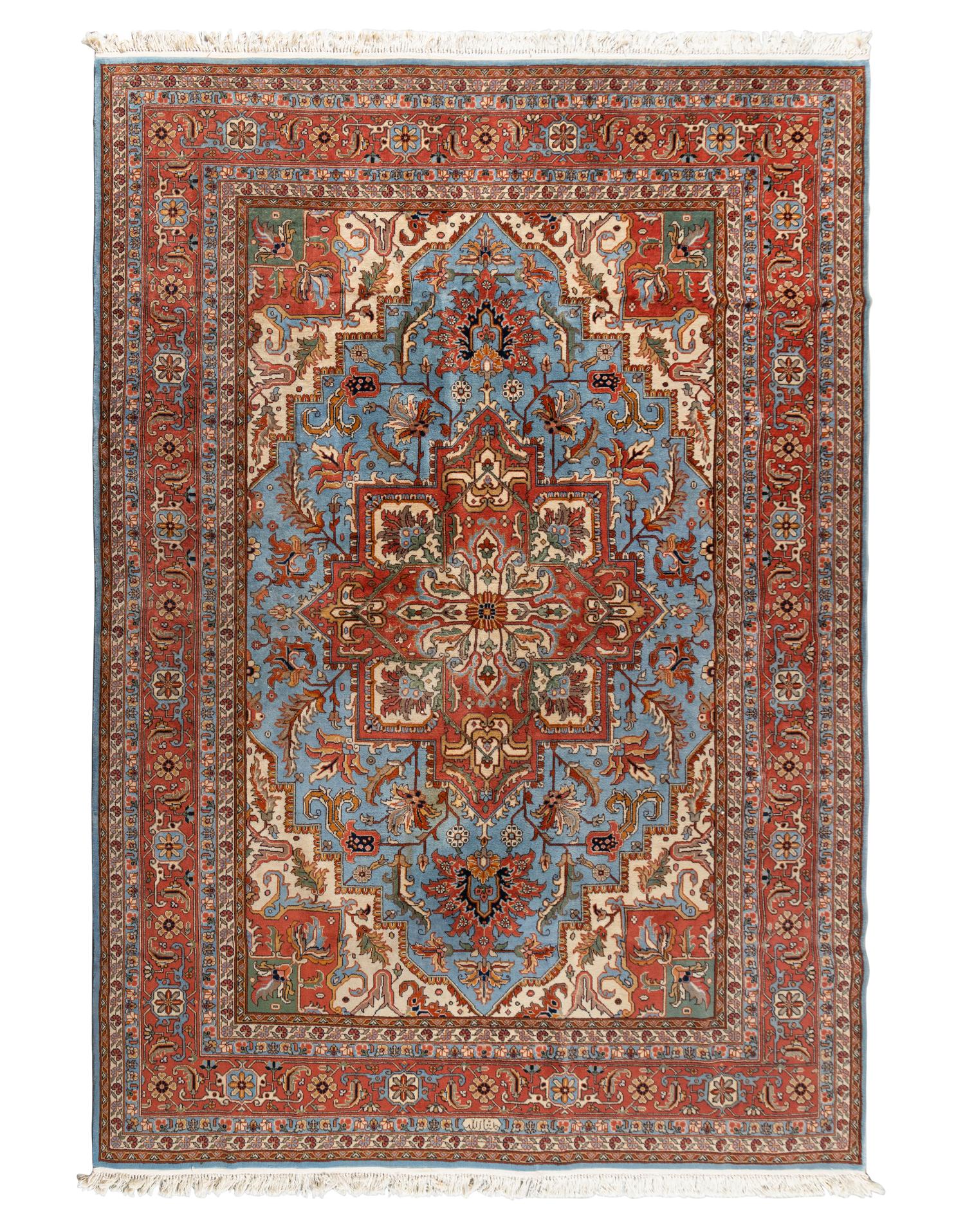 A Heriz Wool Rug