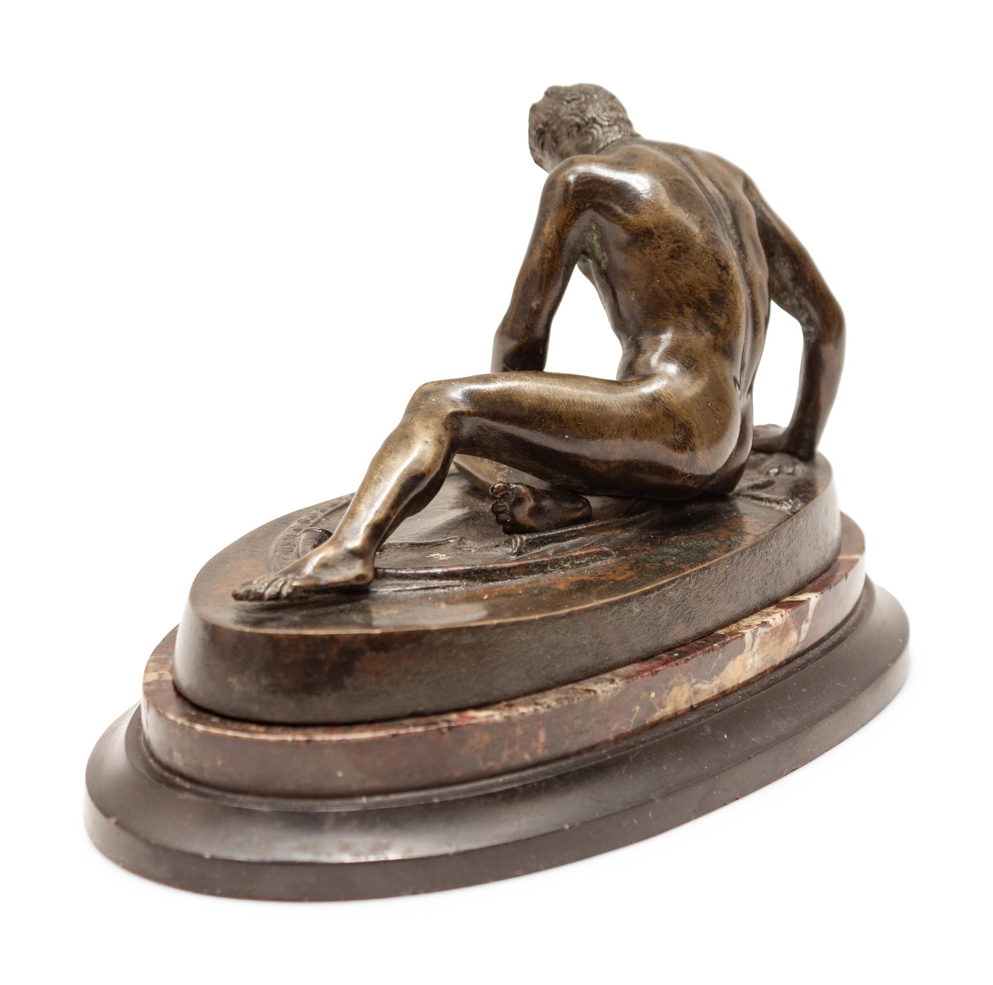 A Grand Tour Bronze Model of the Dying Gaul