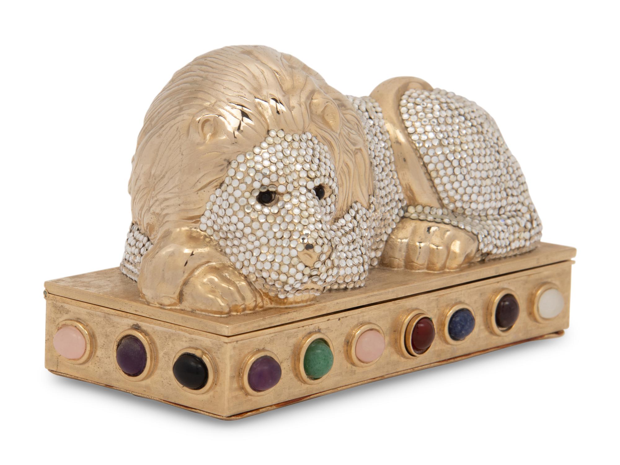 Judith Leiber Lion Minaudière