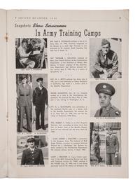 [AFRICAN AMERICANA]. Photographic archive related to Sgt. Robert L. Blackburn, 93rd Signal Company, 93rd Infantry Division, of Cleveland, Ohio.