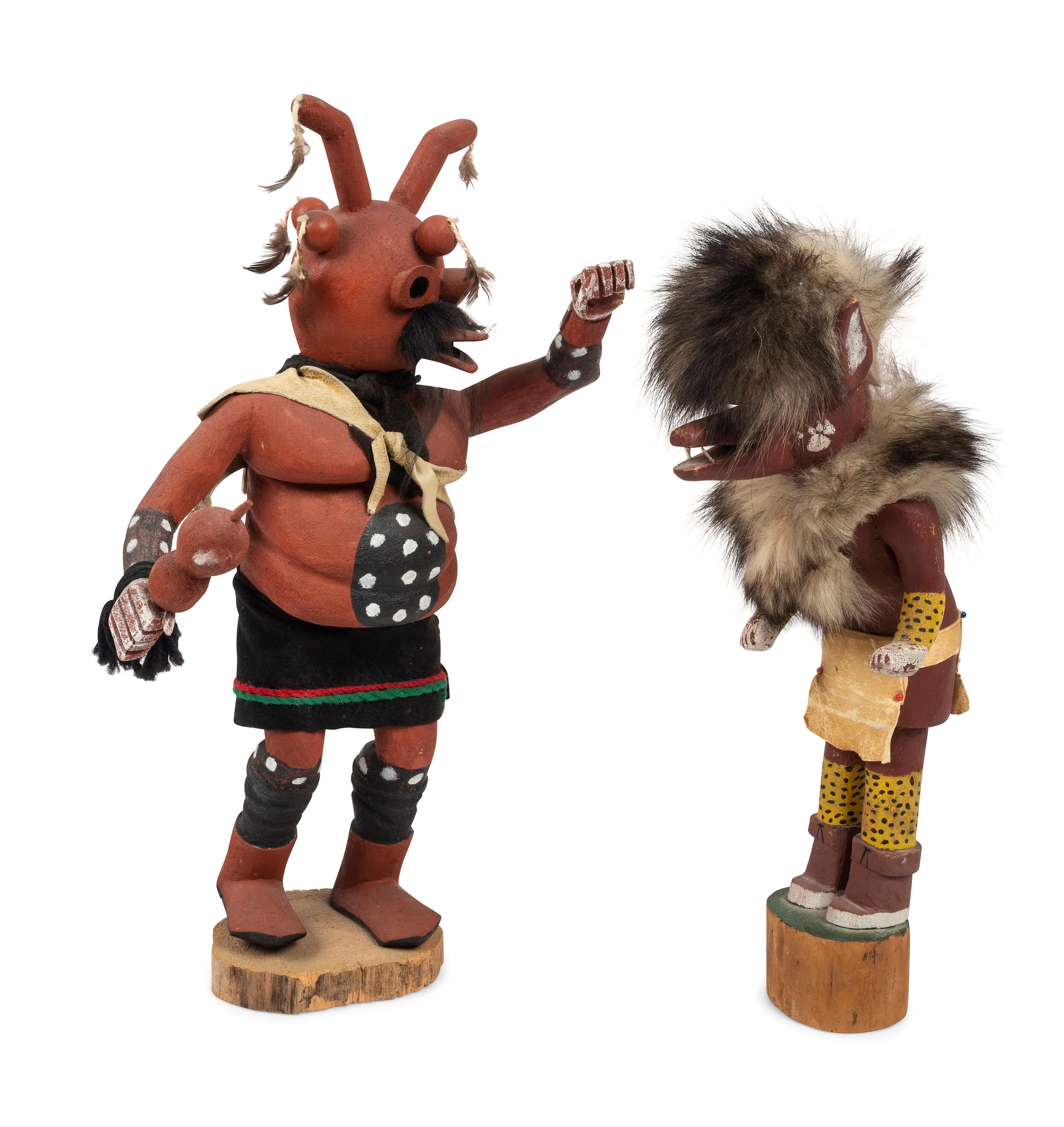 Group of Navajo and Hopi Katsinas, PLUS