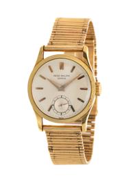PATEK PHILIPPE, REF. 96 18K YELLOW GOLD 'CALATRAVA' WATCH