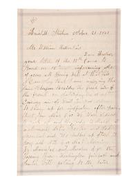 [CIVIL WAR]. Manuscript archive of Sergeant Hamilton Ballentine (1833-1920), Co. K, 6th Pennsylvania Cavalry, "Rush's Lancers," featuring battle content from key engagements and descriptions of "Sheridan's Raiders."