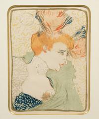 Henri de Toulouse-Lautrec, (French, 1864-1901), Moulin Rouge, La Goulue (plate 122 from les maitres de l'affiche)
