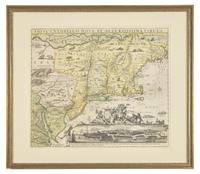 [Americana] (Allard, Hugo). Totius Neobelgii Nova et Accuratissima Tabula
