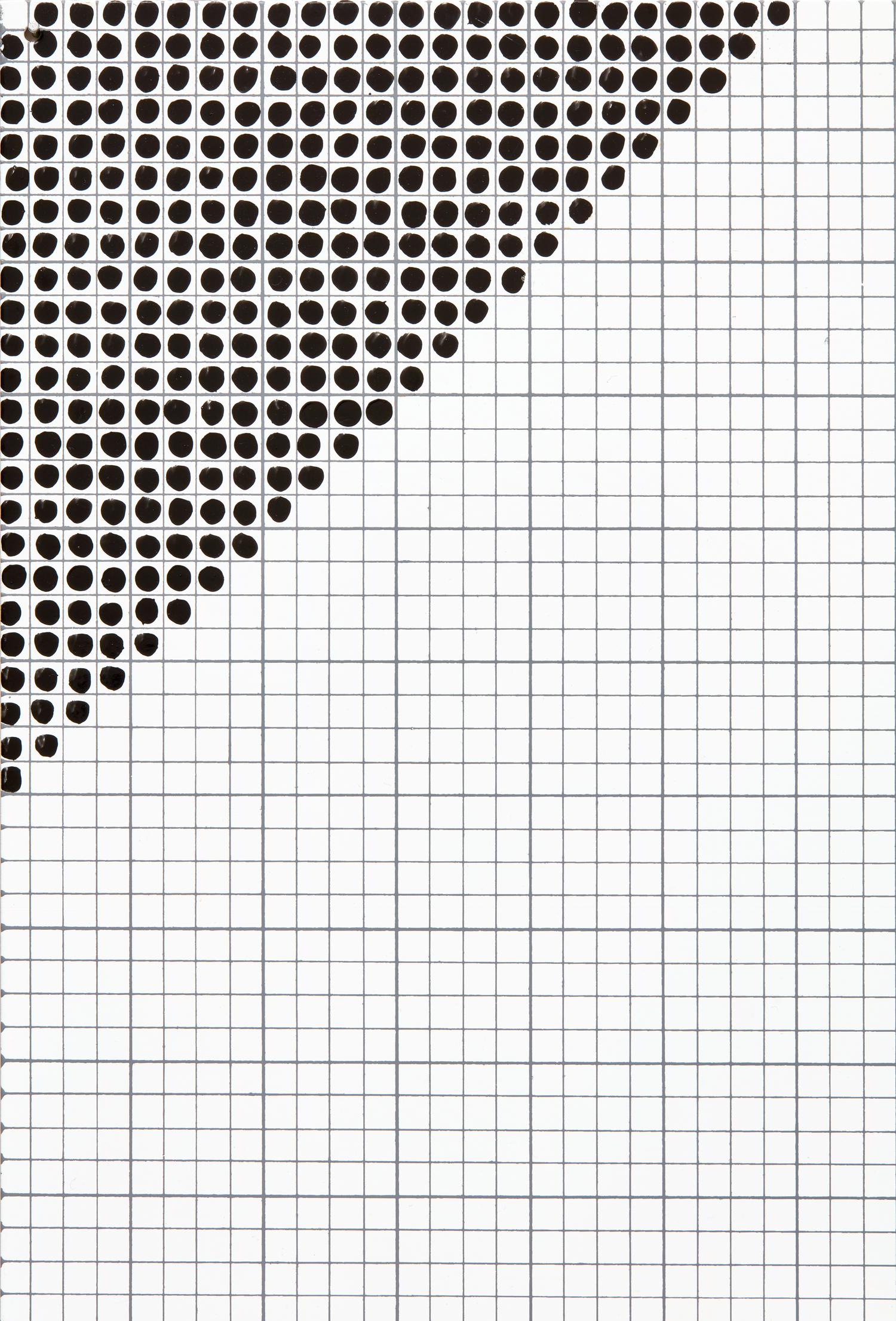 Black 6'' Squares Series #6 , 1972