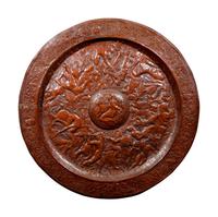 A Continental Copper Roundel