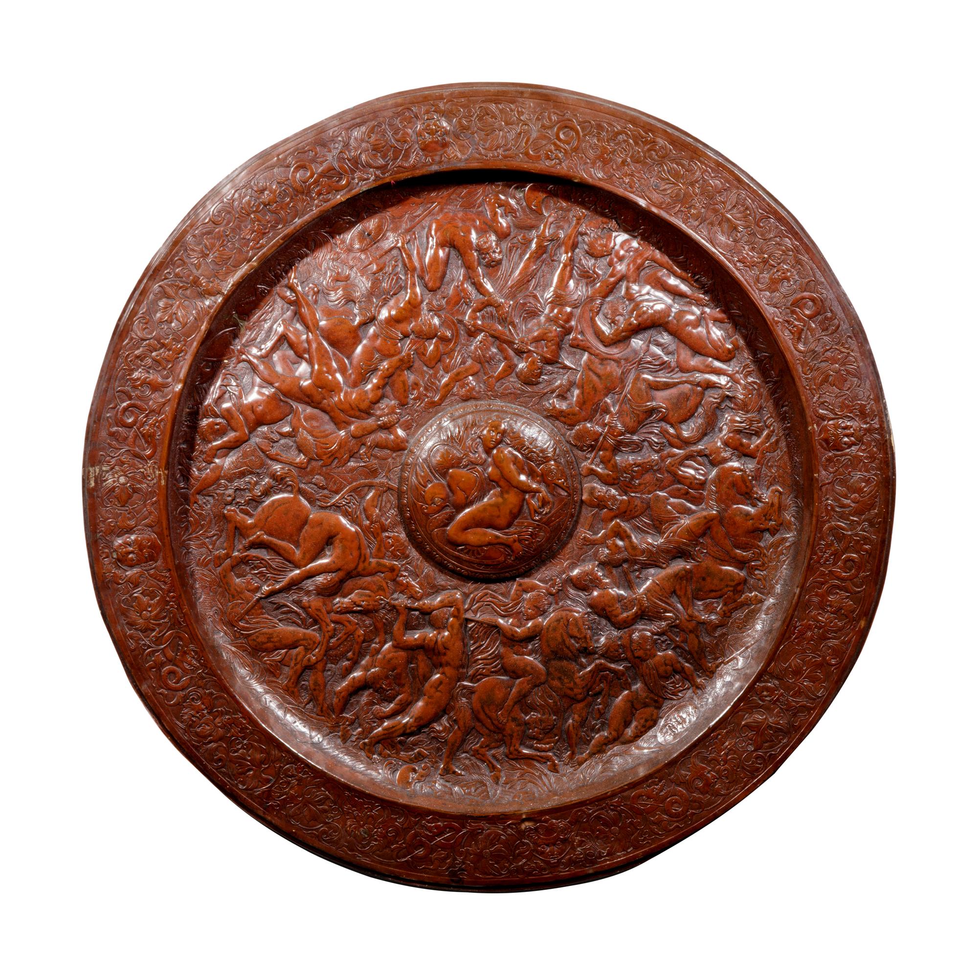 A Continental Copper Roundel