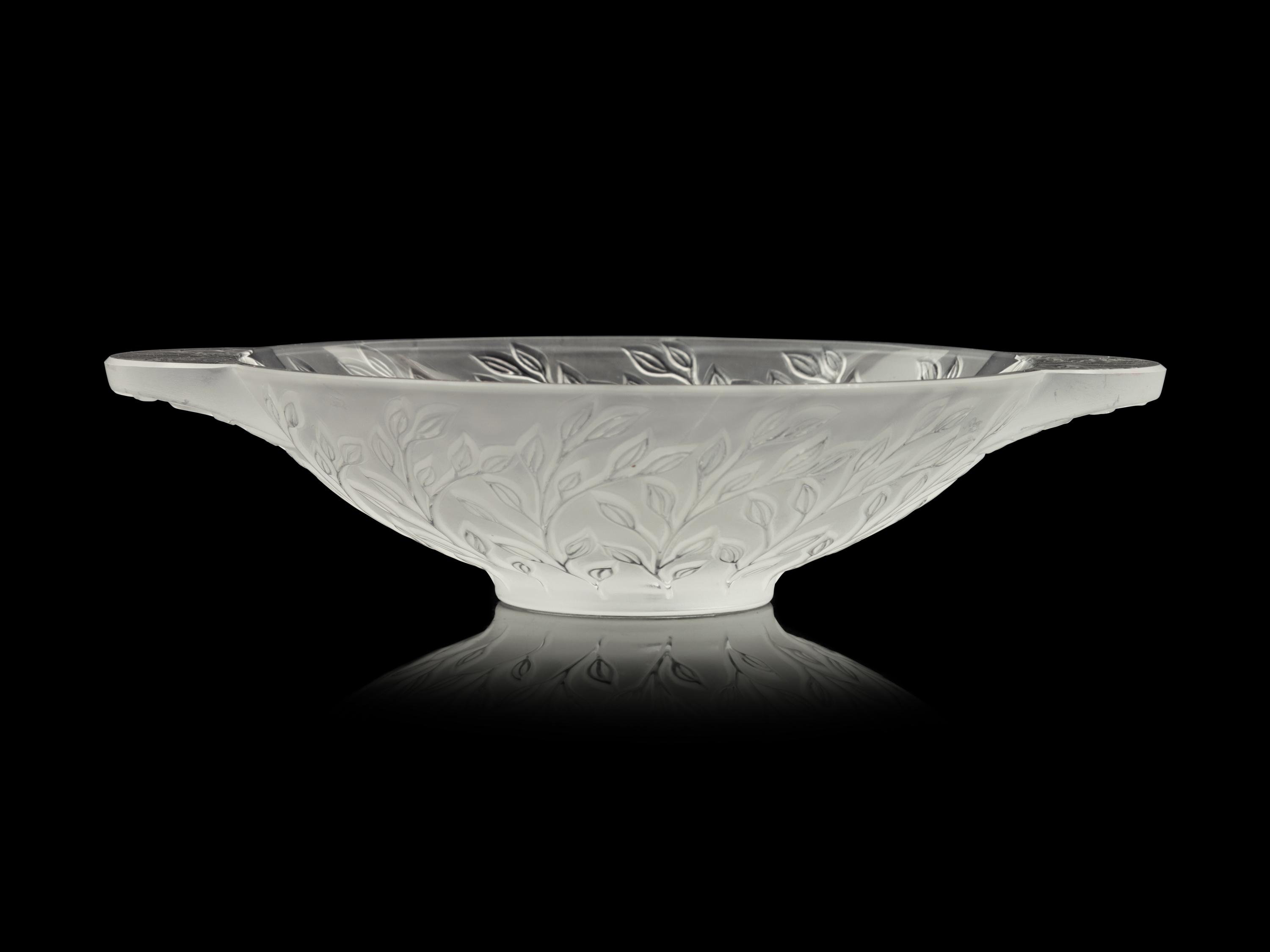 A Lalique Chevrefeuille Vide Poche