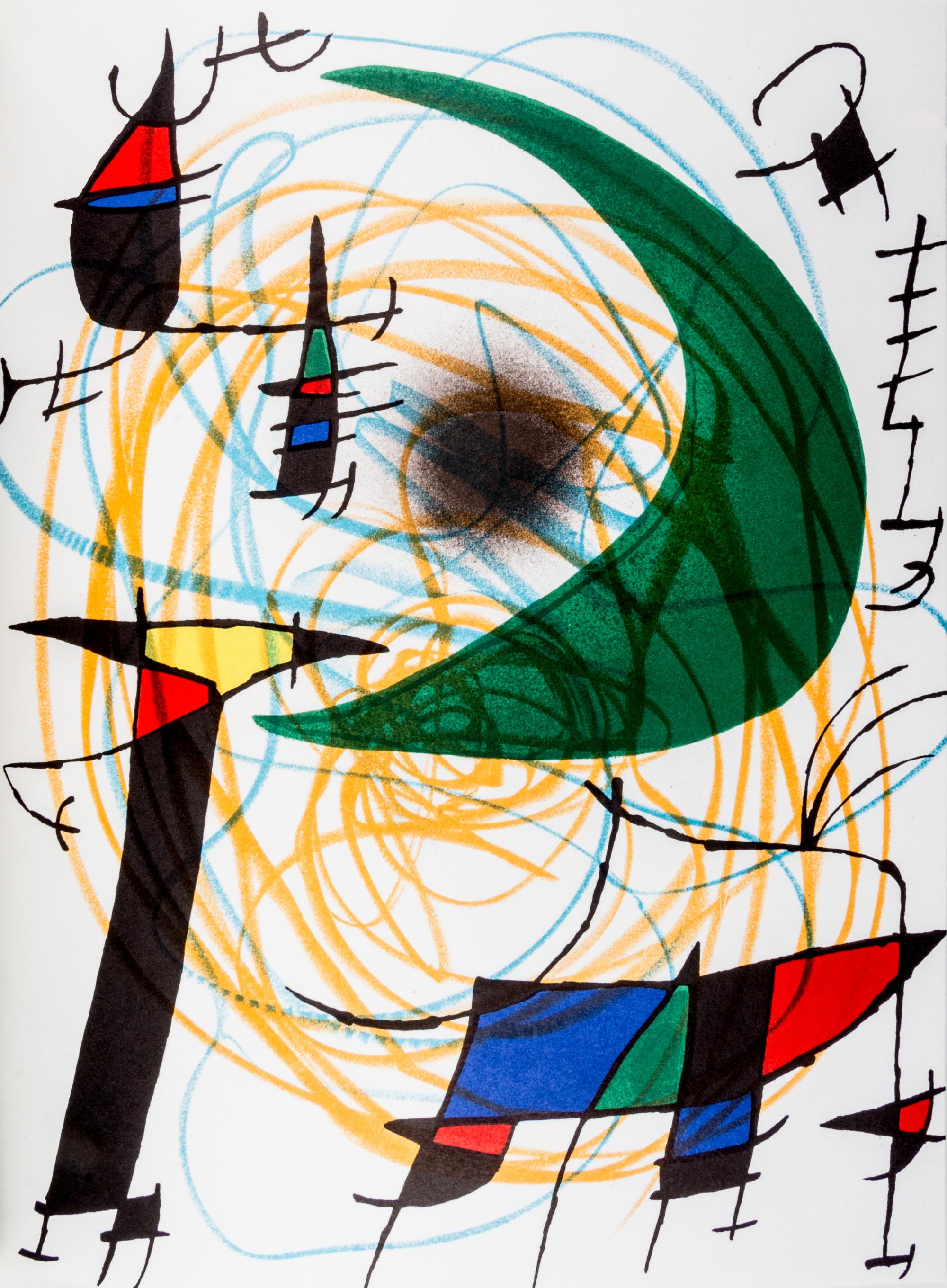 MIRO, JOAN. Lithographs I-III. Paris and New York, 1972-75-77. 3 vols. With Miro engraver I. (4 total)