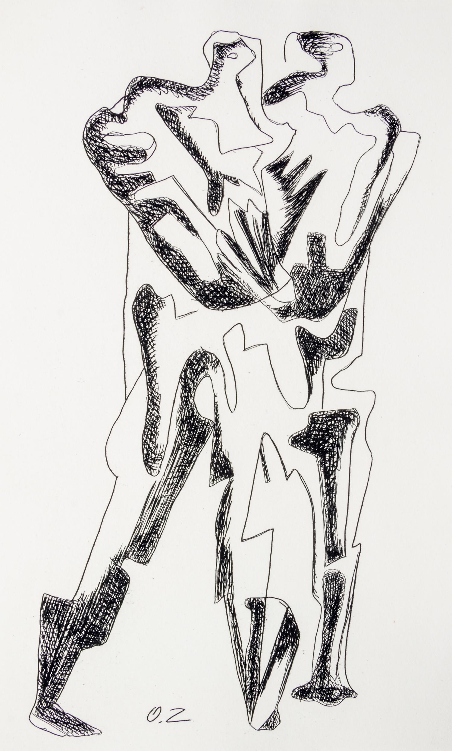 (ZADKINE, OSSIP) GANZO, ROBERT. Lespugue. Paris, 1966. Limited, signed.
