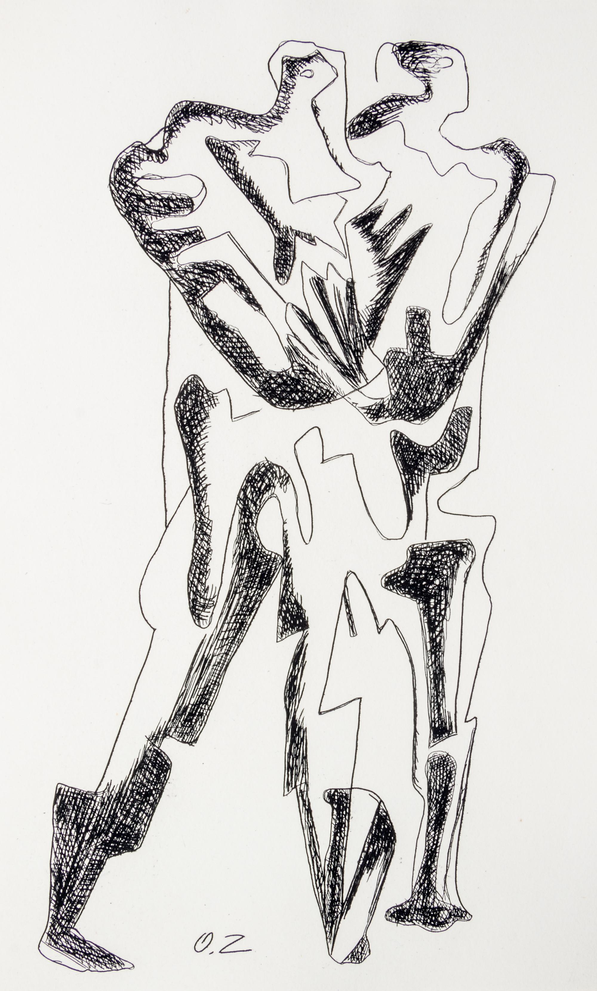(ZADKINE, OSSIP) GANZO, ROBERT. Lespugue. Paris, 1966. Limited, signed.