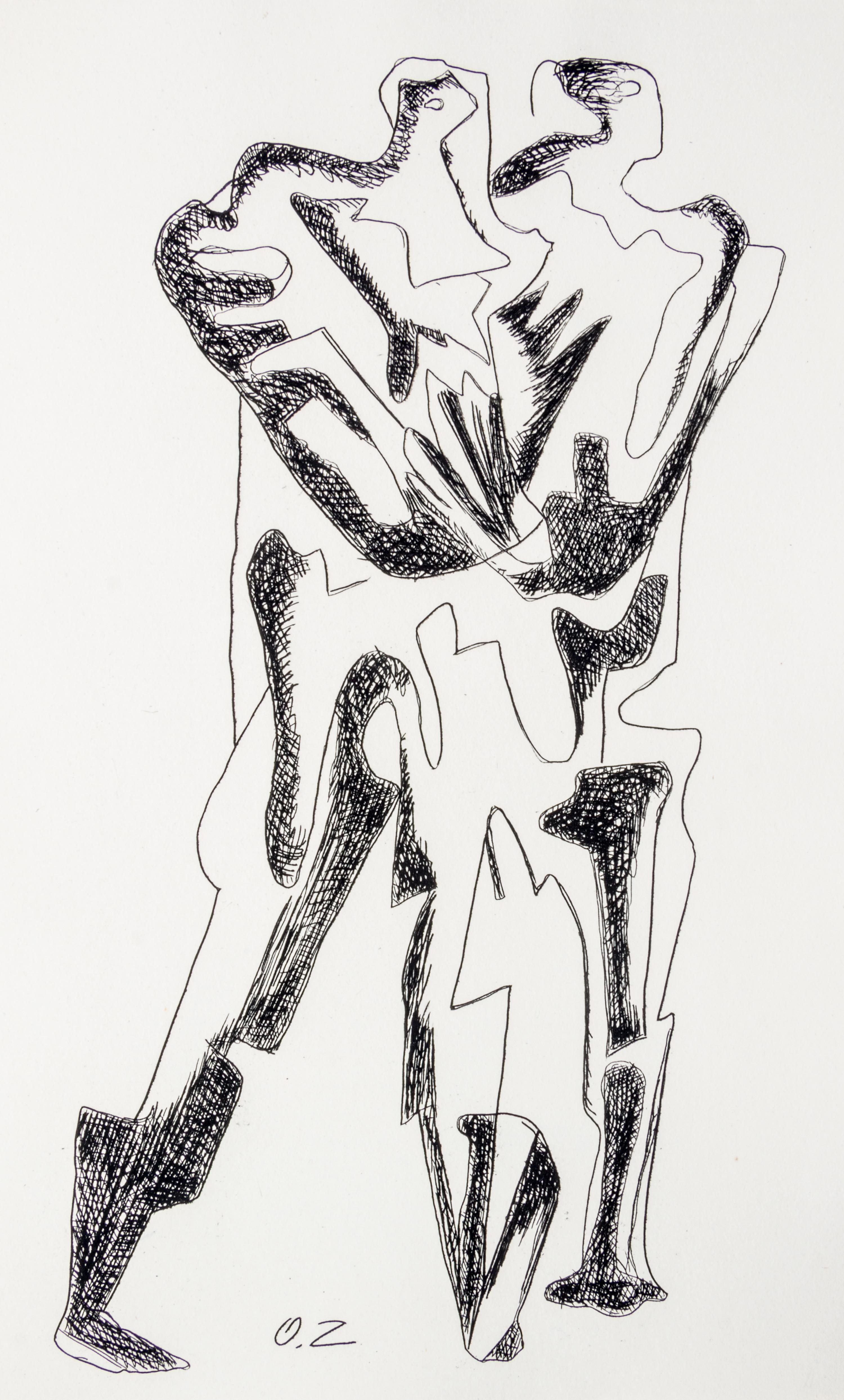 (ZADKINE, OSSIP) GANZO, ROBERT. Lespugue. Paris, 1966. Limited, signed.