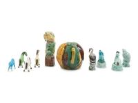 Ten Chinese Porcelain 'Animal' Articles