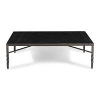 A Steel and Granite Coffee Table