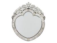 A Venetian Etched Glass Mirror