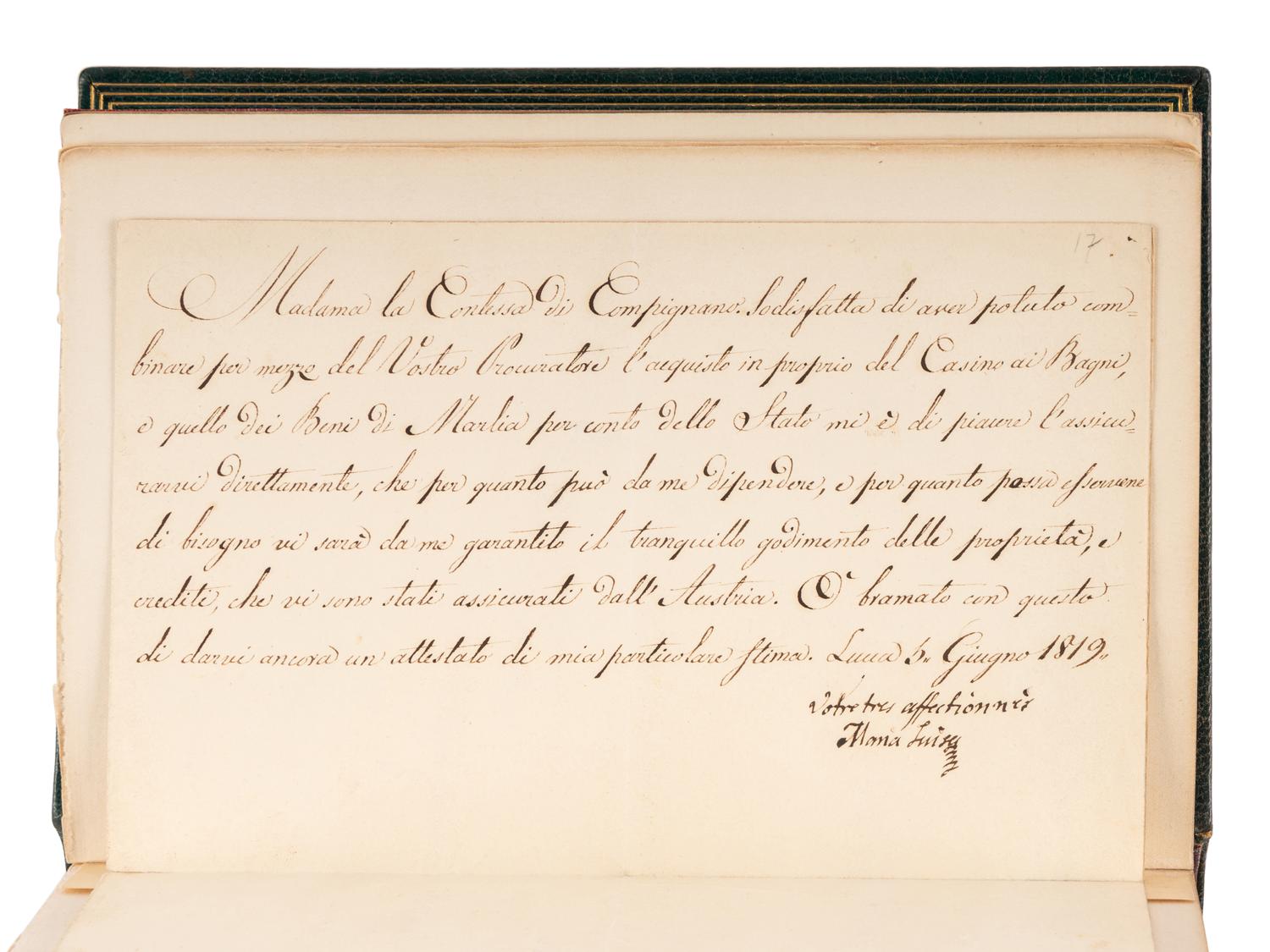 [BONAPARTE, Napoleon (1769-1821)]. [The Napoleon Series]. HAZLITT, William (1778-1830). Life of Napoleon Bonaparte . 6 volumes. -- BOURRIENNE, Louis Antoine Fauvelet de (1769-1834). Memoirs of Napoleon Bonaparte . 4 volumes. -- JUNOT, Laure, Duchesse D'Abrantes (1784-1838). Memoirs of Madame Junot . 6 volumes. -- TALLEYRAND, Charles-Maurice, prince de (1754-1838). Memoirs of the Prince de Talleyrand . 5 vols. London: The Grolier Society, [ca 1905].