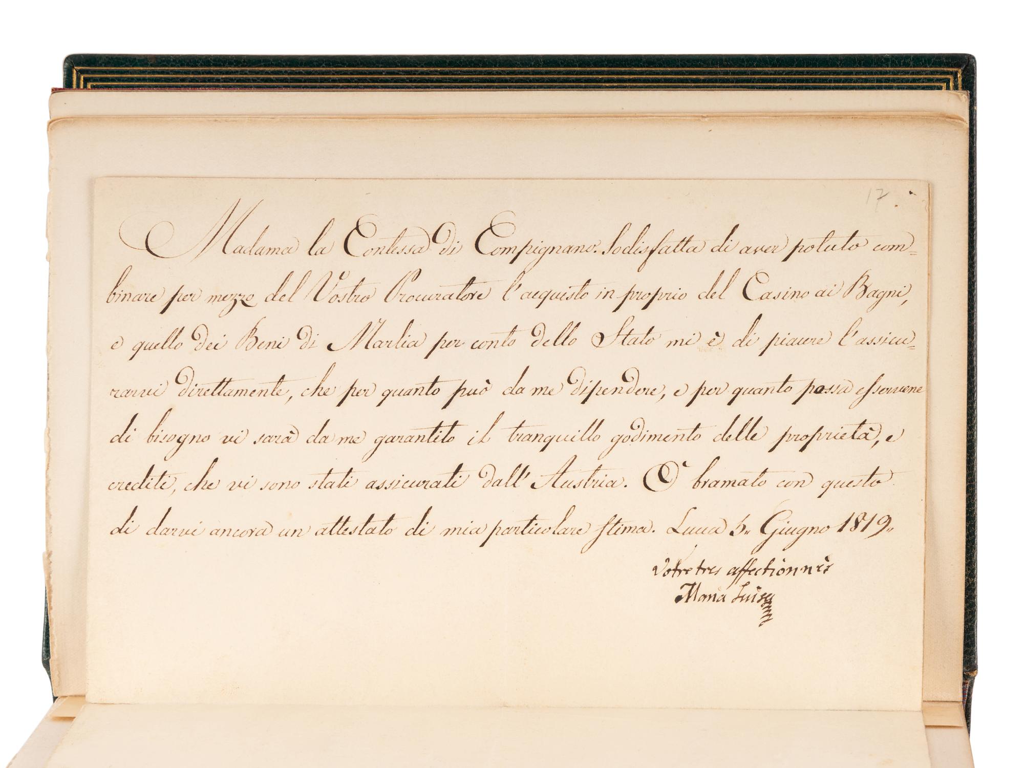 [BONAPARTE, Napoleon (1769-1821)]. [The Napoleon Series]. HAZLITT, William (1778-1830). Life of Napoleon Bonaparte . 6 volumes. -- BOURRIENNE, Louis Antoine Fauvelet de (1769-1834). Memoirs of Napoleon Bonaparte . 4 volumes. -- JUNOT, Laure, Duchesse D'Abrantes (1784-1838). Memoirs of Madame Junot . 6 volumes. -- TALLEYRAND, Charles-Maurice, prince de (1754-1838). Memoirs of the Prince de Talleyrand . 5 vols. London: The Grolier Society, [ca 1905].