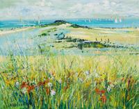 Yolande Ardissone, (French, b. 1927), Seascape