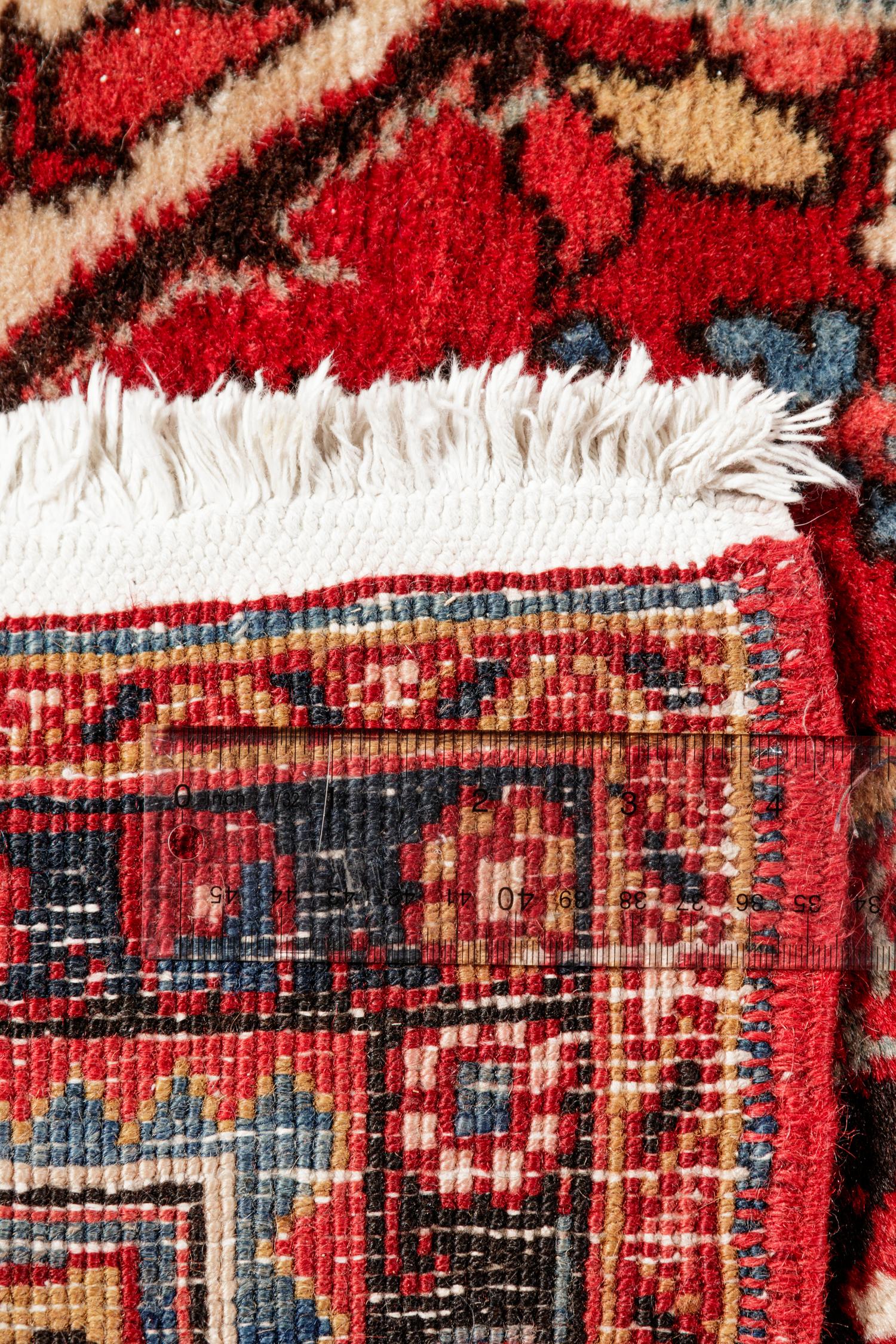 Two Heriz Wool Runners