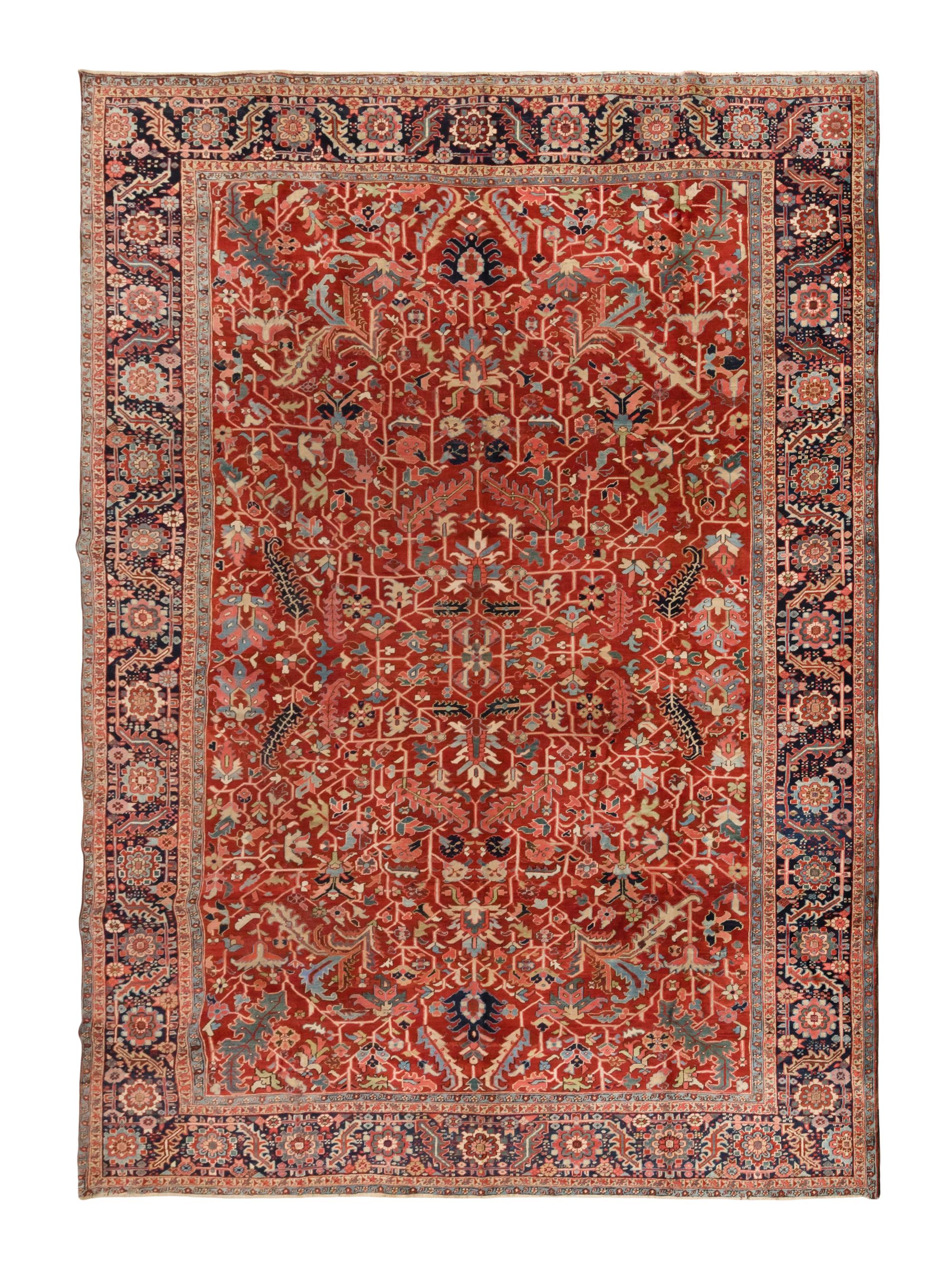 A Heriz Carpet