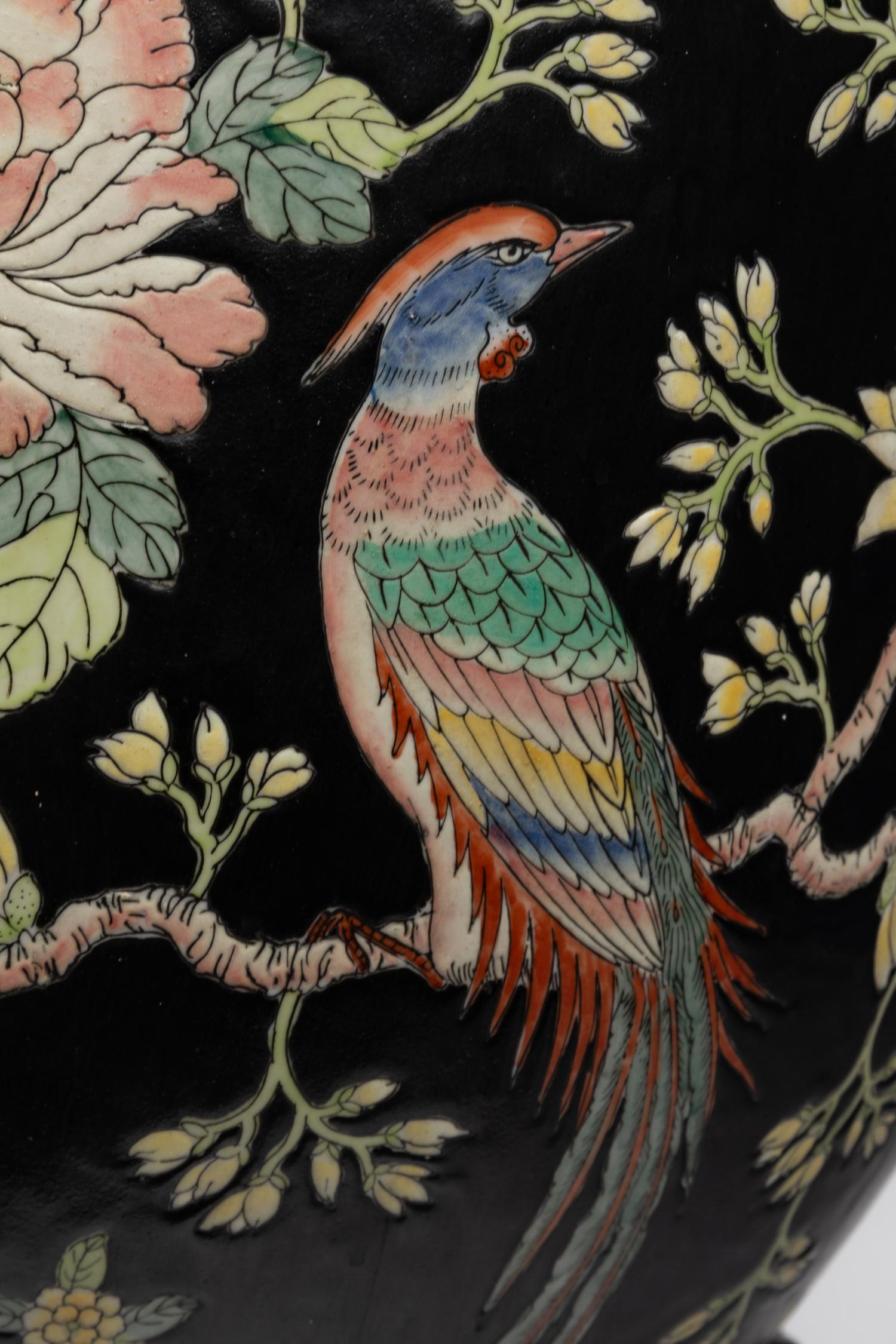 Two Chinese Export Porcelain Jardinières