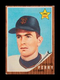 A Group of Gaylord Perry and Jim Palmer Topps Rookie Baseball Cards,