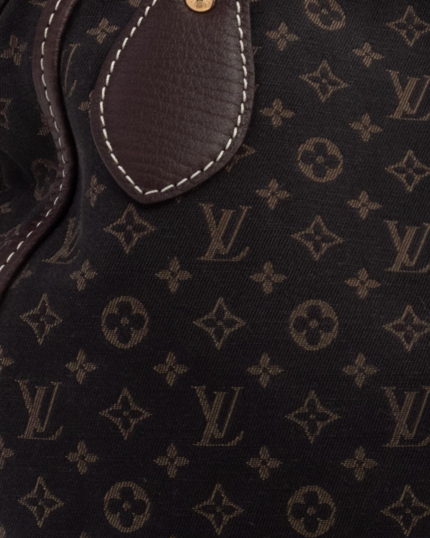 Louis Vuitton Ebene Monogram Mini Lin Besace Angele Handbag, 2008