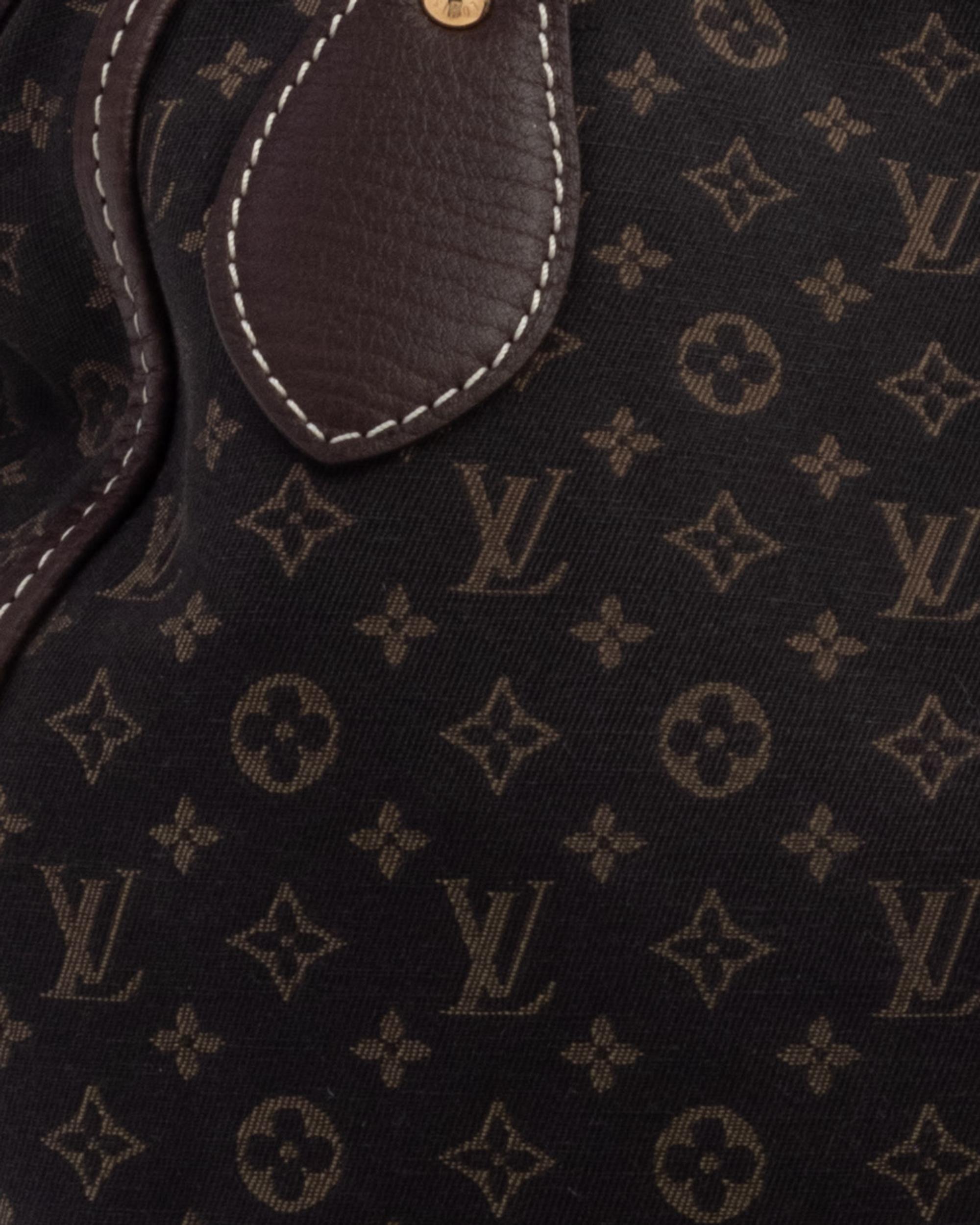 Louis Vuitton Ebene Monogram Mini Lin Besace Angele Handbag, 2008