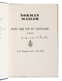 MAILER, Norman (1923-2007). A group of 14 works of fiction by Mailer, MOST FIRST EDITIONS, MANY SIGNED, comprising: