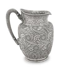 A Tiffany and Co. Silver Arabesque Water Pitcher