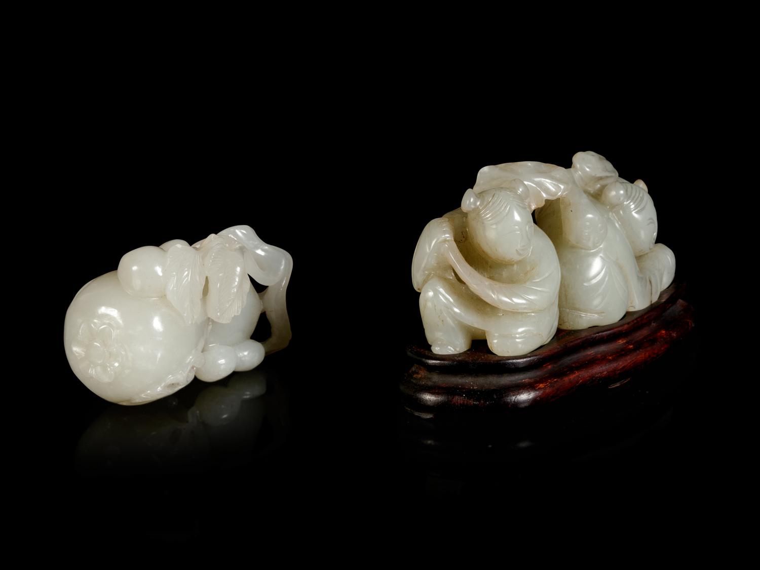Two Chinese Jade Carvings