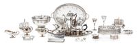 A Group of English Silver Table Articles, Stuart McCabe, London, comprising four teaspoons, four gravy boats, three napkin rings, three