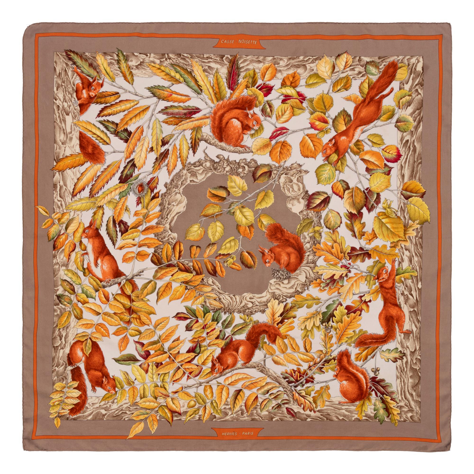 Two Hermès 90cm Silk Scarf, Carré