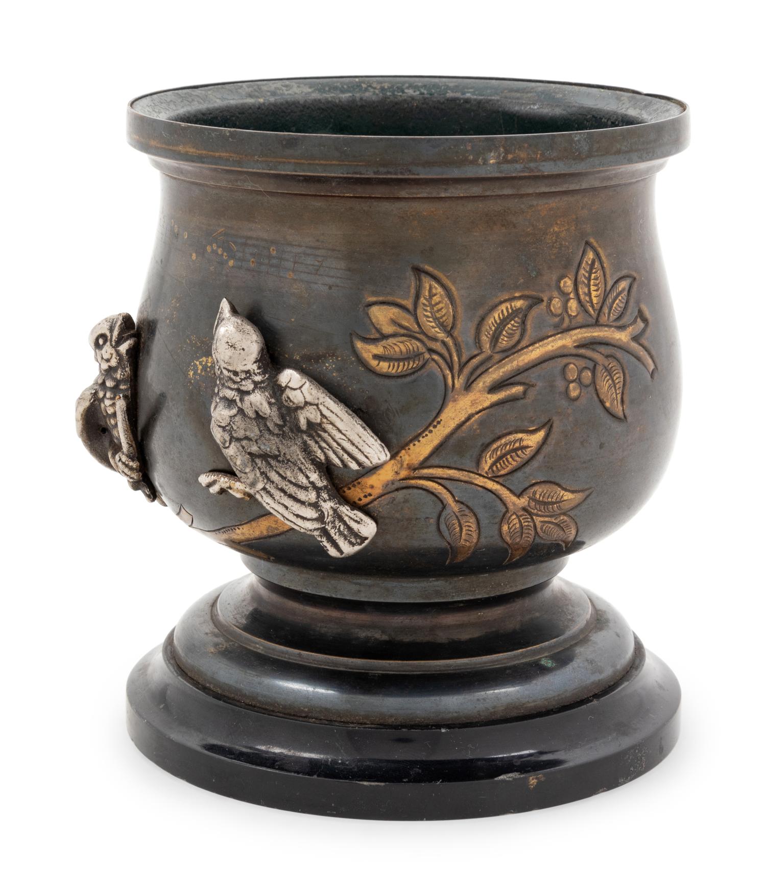 A Mixed Metals Vase