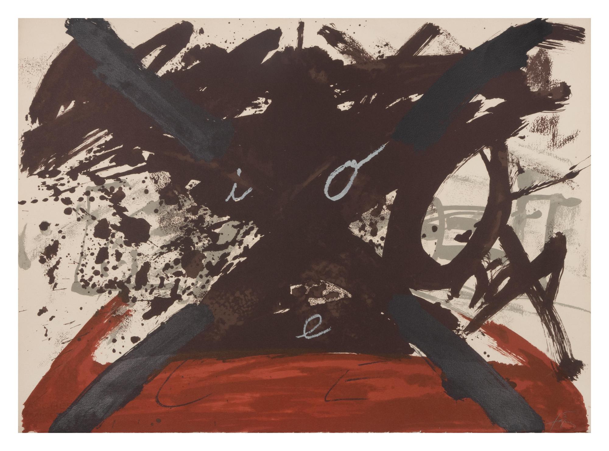 A pair of prints (one plate from Suite Berlin and Arc I Creus)