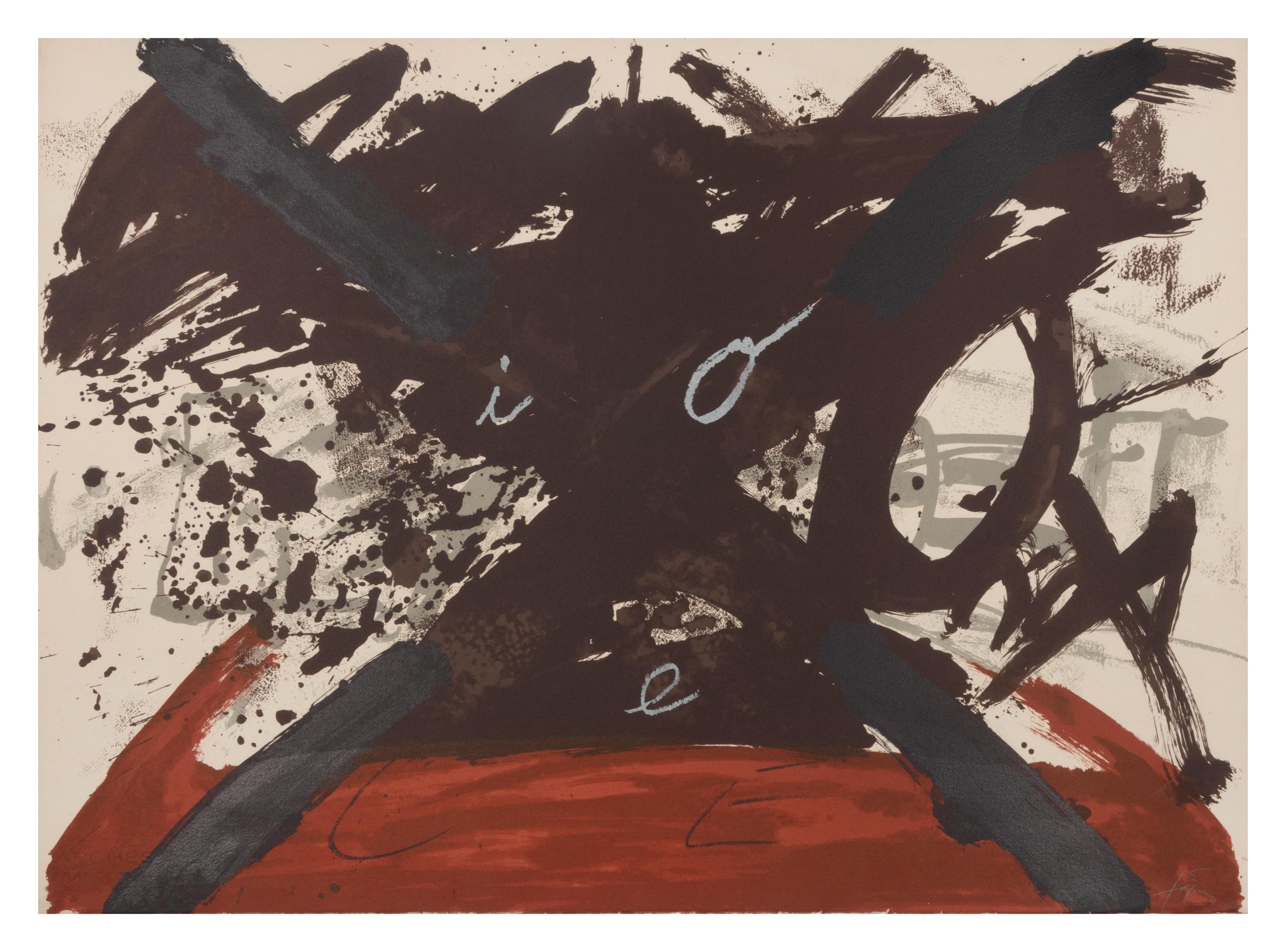 A pair of prints (one plate from Suite Berlin and Arc I Creus)