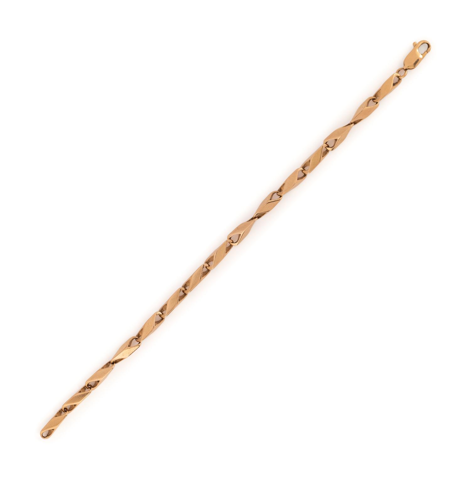 YELLOW GOLD BRACELET