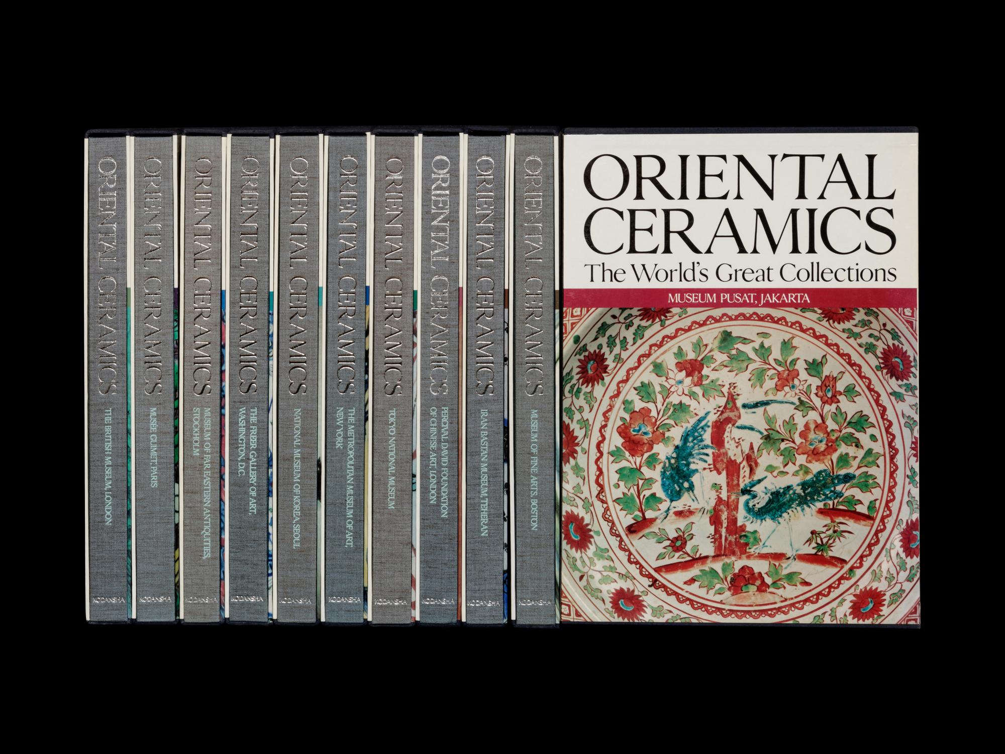 [COLLECTIONS–CERAMICS] Oriental Ceramics: The World's Great Collections. Tokyo: Kodansha International, 1980-82.
