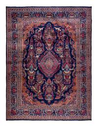 A Kashan Wool Rug