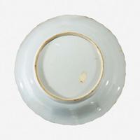 A large Chinese blue and white porcelain "Meiren" charger 18th century